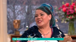 This Morning guest wants to marry her duvet