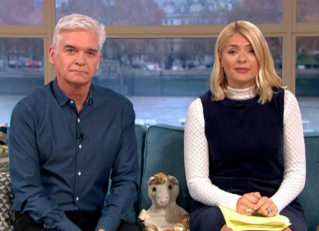 Phillip Schofield and Holly Willoughby on This Morning