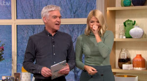 Phillip Schofield and Holly Willoughby on This Morning