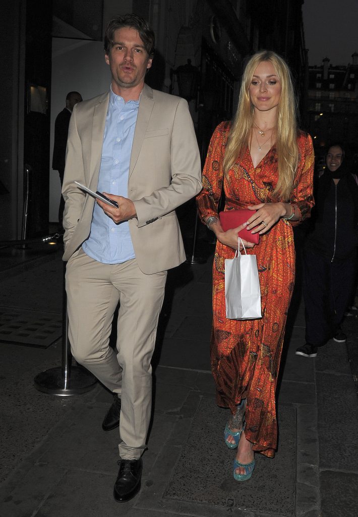 Fearne Cotton and Jesse Wood enjoy a date night at Nobu Berkeley Street restaurant