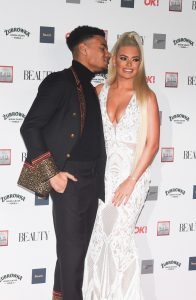 Wes Nelson and Megan Barton Hanson at The Beauty Awards 2018 In London