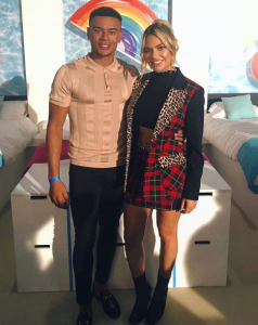 Megan Barton Hanson and Wes Nelson