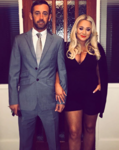 Kirsty-Leigh Porter with boyfriend Paul