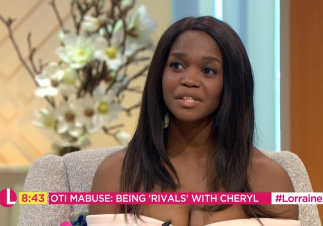 Oti Mabuse on Lorraine