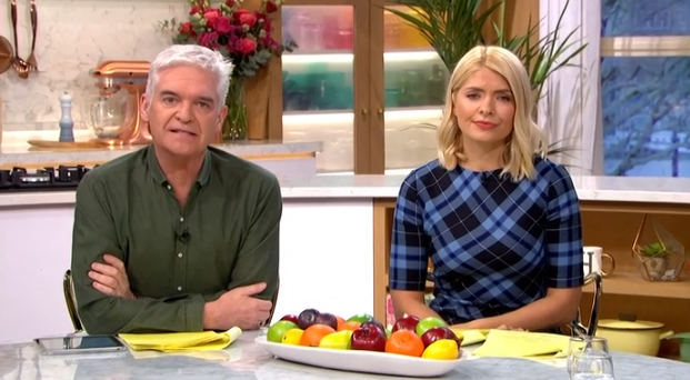 Phillip Schofield and Holly Willoughby on This Morning