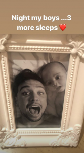 Catherine Tyldesley's son and husband