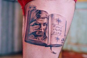 Gemma Collins tattoo (Credit: E4)