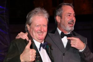 Charlie, who attended the Military Awards with Neil Morrissey, says he is feeling much better now (Credit: splashnews.com)