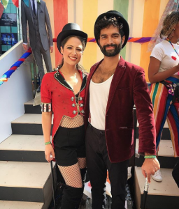 Nicola Thorp, Charlie de Melo (Credit: Instagram @missnicolathorp)