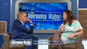Jeremy Kyle Zoe £80 kidnap