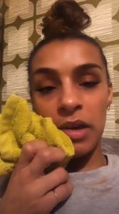 Melody Thornton suffers DOI injury