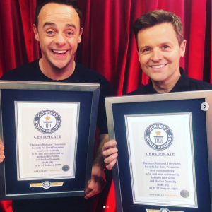 Ant and Dec Instagram