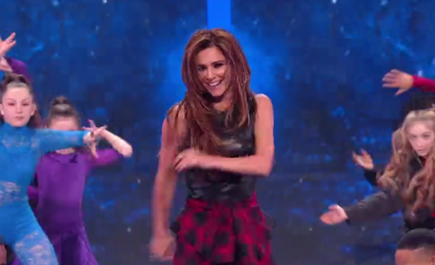 Cheryl on The Greatest Dancer (Credit: BBC)