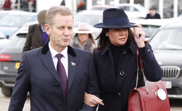 Jeremy Kyle and Vicky Burton