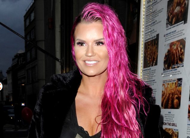 #Kerry Katona at the Celebs Go Dating Stars Seen Filming At Opium In London