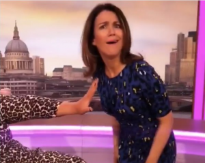 GC held her hand out to Susanna