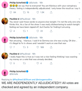 (Credit: @Schofe Twitter)