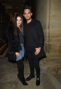 Gareth Gates And Faye Brookes Look Loved Up In Manchester