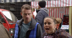 Paul Gemma Winter Coronation Street