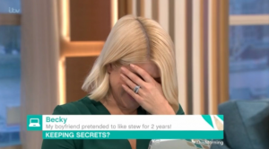 Holly Willoughby on This Morning