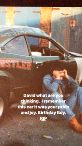 Shirley Ballas' late brother on Instagram