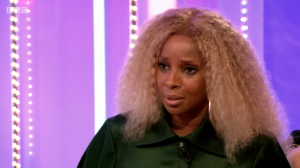 The One Show, Mary J. Blige, Matt Baker, Alex Jones (Credit: iPlayer)