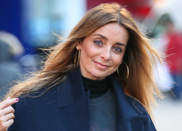 Louise Redknapp Leaving Heart Radio Studios After Appearing On The Show - London