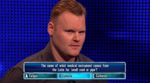 The Chase - John Arne Riise lookalike (Credit: ITV Hub)