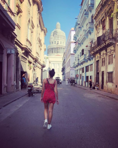 Jeff Brazier and wife on their honeymoon in Cuba