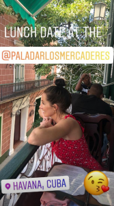 Jeff Brazier and wife on their honeymoon in Cuba