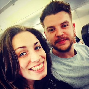 Julia Goulding and husband Ben