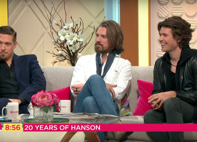 Hanson (Credit: Lorraine YouTube)