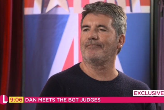 Simon Cowell on Lorraine