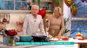 Phillip Schofield and Holly Willoughby on This Morning