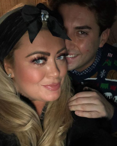 Gemma Collins and James Argent on Instagram