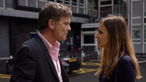 John Mitchie Guy Self Zosia March Holby City