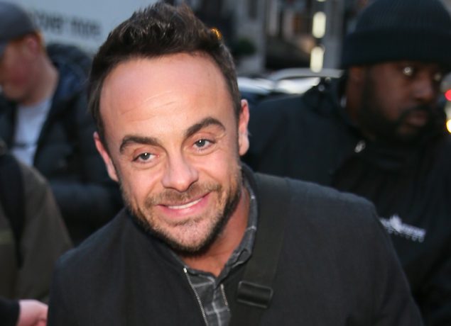 Ant McPartlin leaving the Prince Trust Awards at the London Palladium