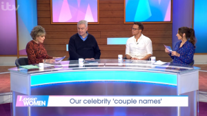 Ruth Langsford, Eamonn Holme, Joe Swash and Stacey Solomon on Loose Women