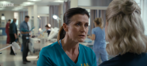 Ange Goddard Chloe Goddard Holby City
