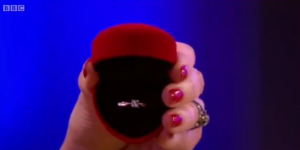 Poundland ring on The One Show