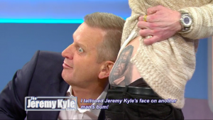 Jeremy Kyle meets man with tattoo of his face