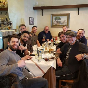 The stars of The Full Monty