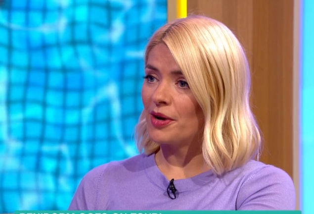 Holly Willoughby on This Morning