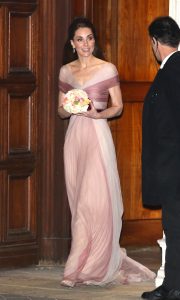 Kate leaves the evening