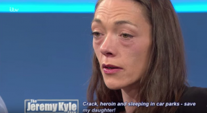 Kristie on Jeremy Kyle's show