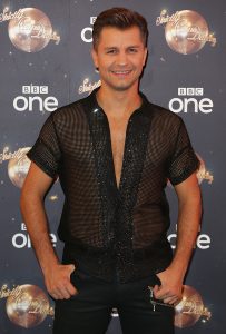 Pasha Kovalev at the Strictly Come Dancing 2018