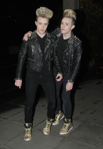 Jedward Are Mobbed By Fans While Arriving At RTE Studios In Dublin