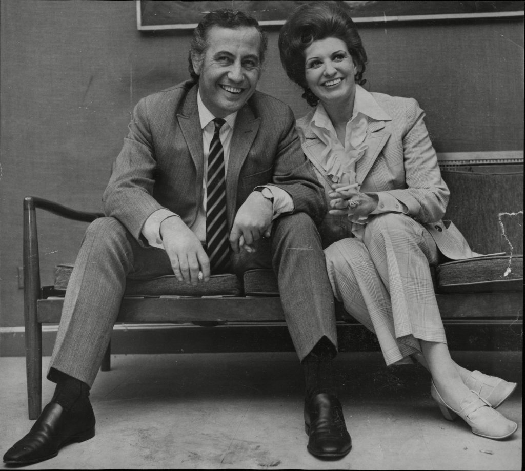 Mandatory Credit: Photo by Mike Hollist/ANL/REX/Shutterstock (1809729a) Actress Pat Phoenix (died 9/86) With Her Coronation Street Co-star Alan Browning Who Became Her Second Husband.. Actress Pat Phoenix (died 9/86) With Her Coronation Street Co-star Alan Browning Who Became Her Second Husband..