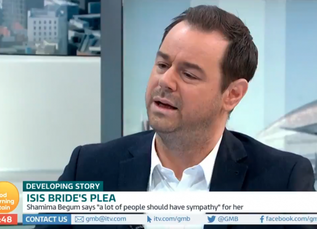 Danny Dyer, diplomat (Credit: GMB Twitter)