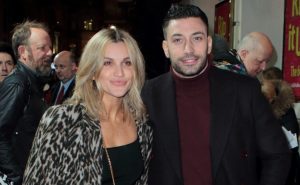 Ashley Roberts and Giovanni Pernice at the Rip It Up- The 60’s Press Night